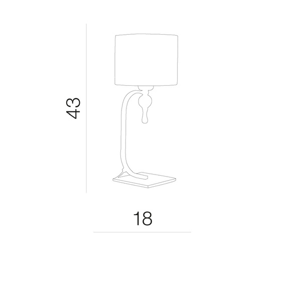 Lampa Biurkowa Azzardo Impress AZ2903