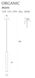 Lampa wisząca MaxLight ORGANIC P0458