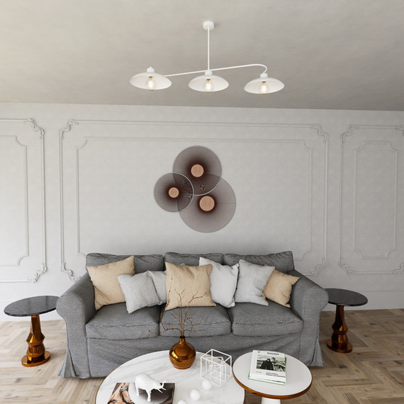 Lampa Sufitowa Emibig Foster 3 White (1354/3)