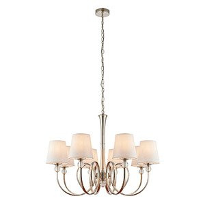 Lampa Wisząca Interiors Fabia & White Shades 74433