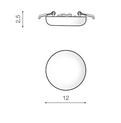 Azzardo Lamir AZ4385 Oprawa wpuszczana