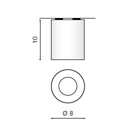 Plafon AZzardo Aro GM4111 CH chrom AZ1360