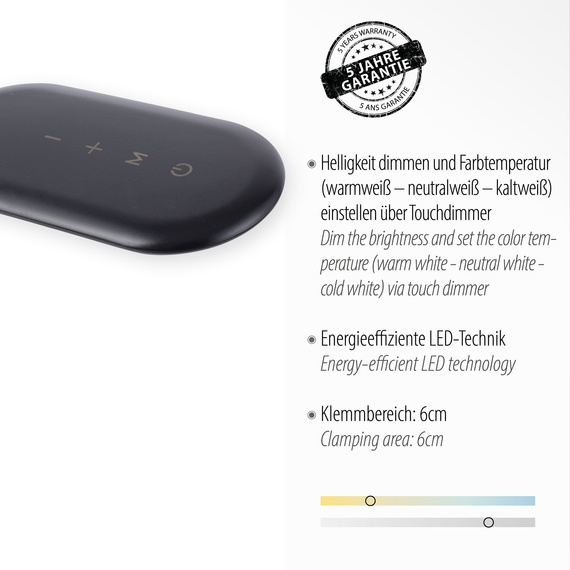 Paul Neuhaus Kelly 003902-031844 Lampka Biurkowa