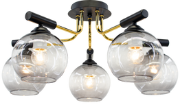 Lampa Wisząca Elem Bold 2207/5 BL TR