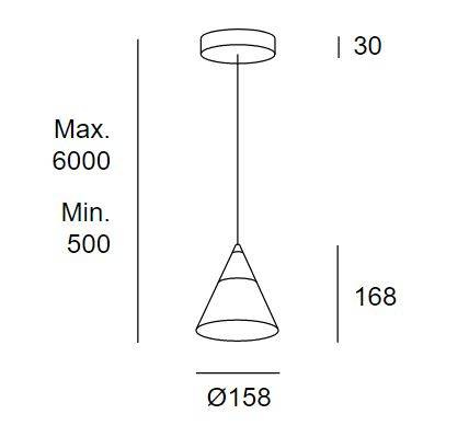 Lampa wisząca 00-7588-14-DO LEDS Veneto Grok