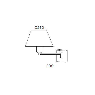 Kinkiet Pujol A-1203/1 Americana
