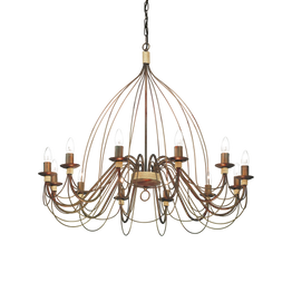 Zwis Ideal Lux Corte Sp12 Ruggine 097671