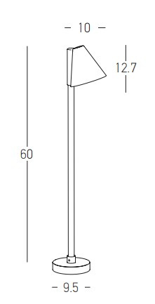 Lampa Podłogowa Zambelis E283