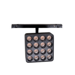 Lampa rastrowa kwadratowa Maxlight Micro11 N0013N 12W 3000K czarna