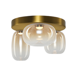 Plafoniera ML1414 Milagro Vaso Amber