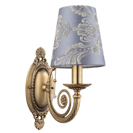 Klasyczna lampa ścienna Kutek Bibione BIB-K-1(P/A)