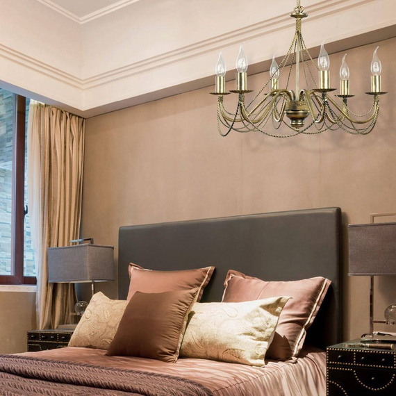 żyrandol TORI 6 GOLD złoty (170/6) - Emibig