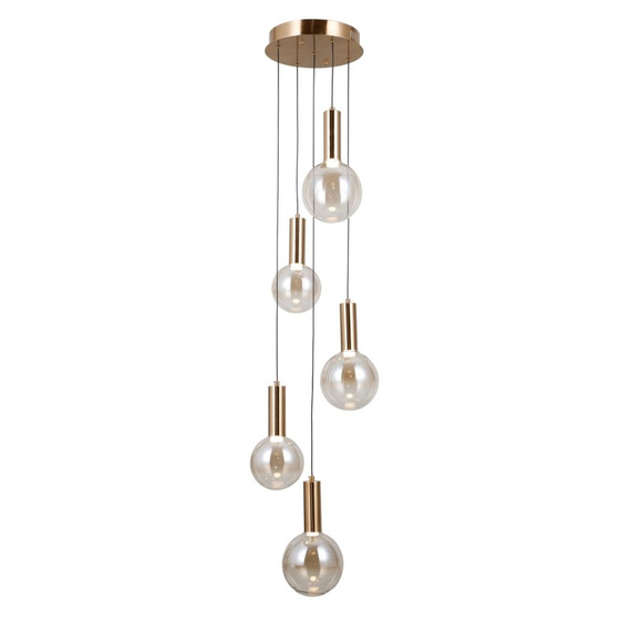 Italux PND-34378-5S-HBR Lampa wisząca Strela