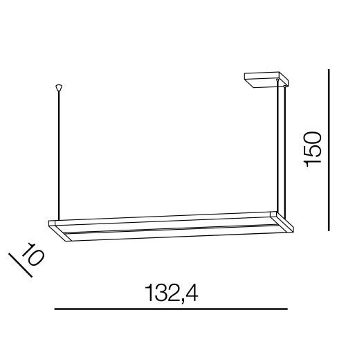 Lampa wisząca Azzardo Flash AZ3203