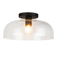 Żyrandol Elstead Lighting ALM-SYLVIA-SF-BK-CL
