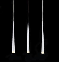 AZZARDO Stylo 3 AZ0207 Biała Lampa Wisząca
