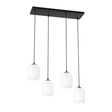 Lampa Wisząca Emibig Verdi 4 Bl Opal (1435/4)