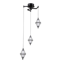 Italux PND-34395-3-BK Lampa wisząca Fuente