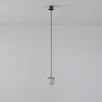 Lampa wisząca Cleoni Cotton 30 srebrna
