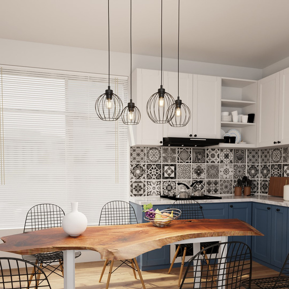 Lampa Wisząca Emibig Nando 4 Bl (1369/4)