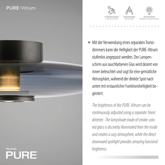 Lampa Sufitowa Zuma Line Pure Vitrum 003902-030806
