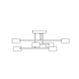 Lampa Sufitowa Emibig Halo 6 White (1356/6)