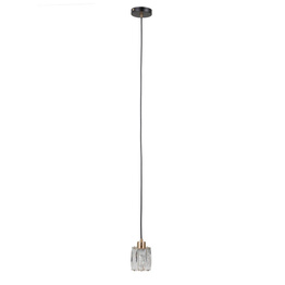 Lampa wisząca PND-40813-1-BK-HBR Italux Torno