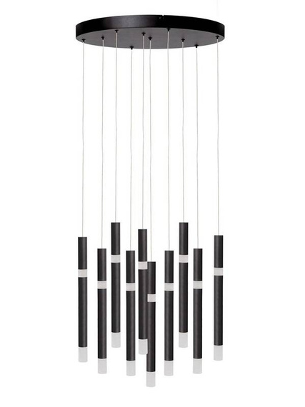 Lampa Wisząca Berella Light Luno 10 BL1416 Czarna