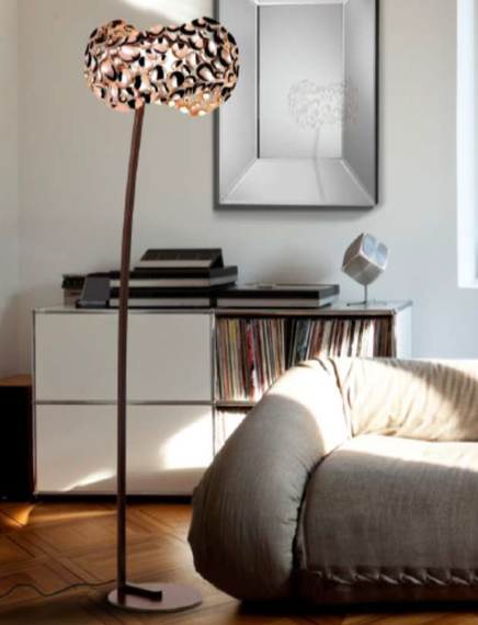 Lampa podłogowa Schuller Narisa 266616 złota