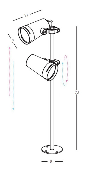 Lampa Stojąca Zambelis E299