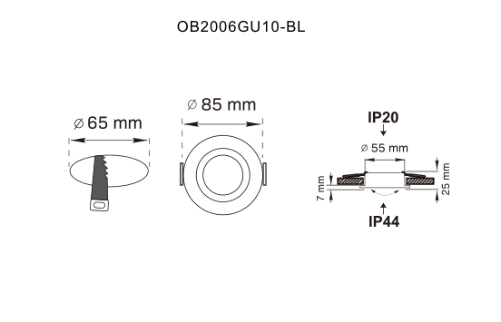 Plafon Zuma Line Finn 003064-031536