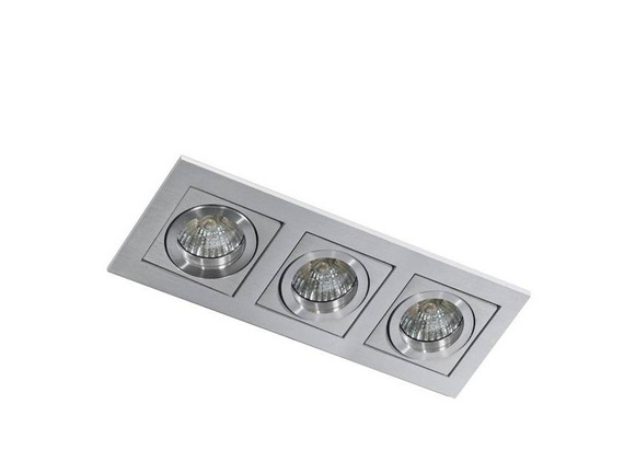 Oprawa do zabudowy Azzardo PACO 3 AZ0801 aluminium