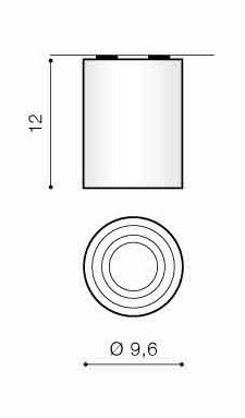 Plafon Azzardo BROSS 1 AZ0858