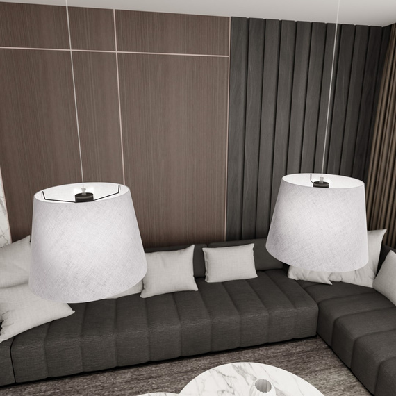 Żyrandol Emibig Epoca 2 Grey (1405/2)