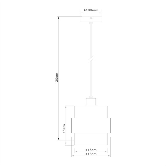 Lampa Wisząca Milagro Valentino ML2238