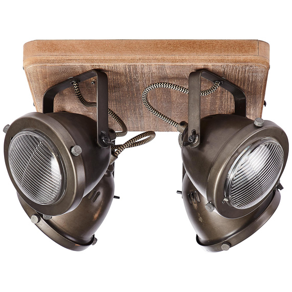 Lampa Sufitowa Brilliant Carmen Wood 72035/84