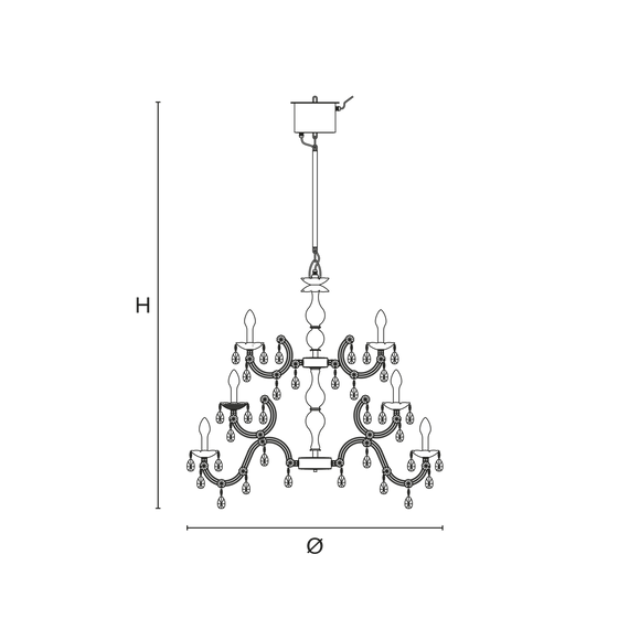 Lampa wisząca Masiero Drylight S24 IP65