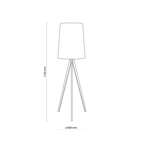 TK Lighting Walz 5598 Lampa Stojąca