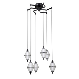 Italux Fuente PND-34395-6-BK Zwis