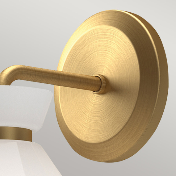 Oprawa Ścienna Elstead Lighting ALM-HALSTON-1WB-GD