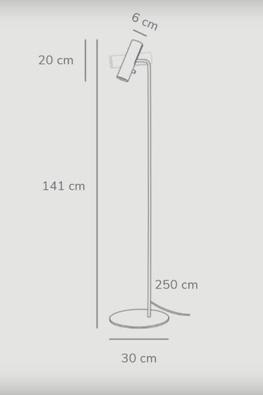 Lampa Podłogowa Nordlux Mib 71704001