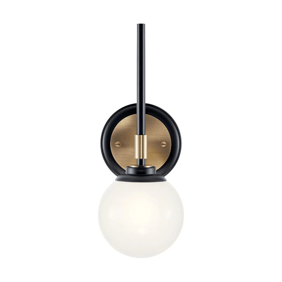 Kinkiet Elstead Lighting KL-BENNO1-BK-CPZ