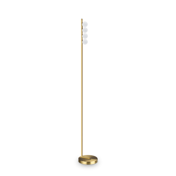 Ideal Lux Ping Pong Pt4 Ottone Lampa Stojąca 328324