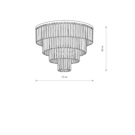 Nowodvorski Cristal L 7630 Plafon