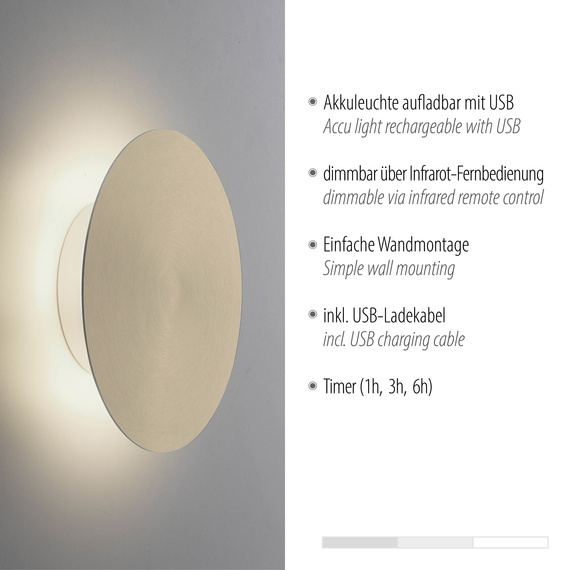 Kinkiet Paul Neuhaus Akku-puntua 003902-032249