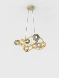 Lampa Wisząca Wofi Metz 7015-804