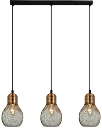 Lampa Sufitowa Elem Edison 1998/3 BL CO