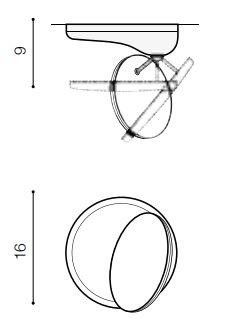 Kinkiet Azzardo Montana LED biały
