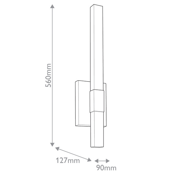 Lampa Ścienna Elstead Lighting KL-NOCAR-M-BK