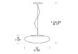 Lampa Wisząca FELIX 55 S Leucos 55 cm